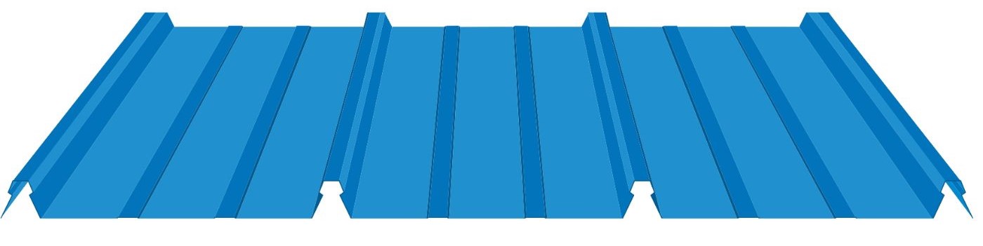 Kliplok panel profile