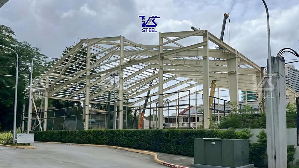 Vis Steel tiếp tục ghi dấu ấn tại Philippines với dự án Covered Court